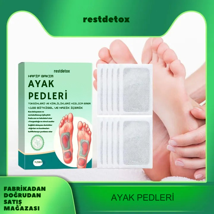 restdetox™ Doğal Ayak Detoks Pedi