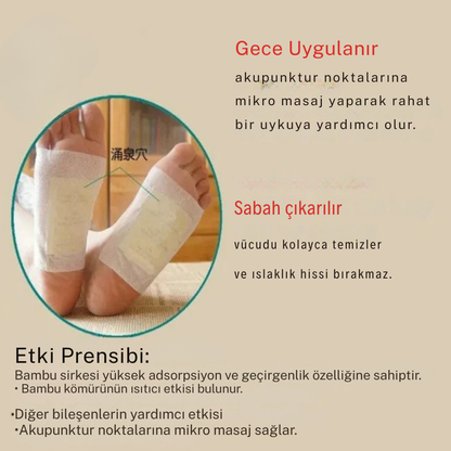 restdetox™ Doğal Ayak Detoks Pedi