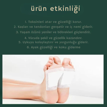 restdetox™ Doğal Ayak Detoks Pedi