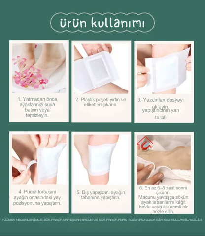 restdetox™ Doğal Ayak Detoks Pedi